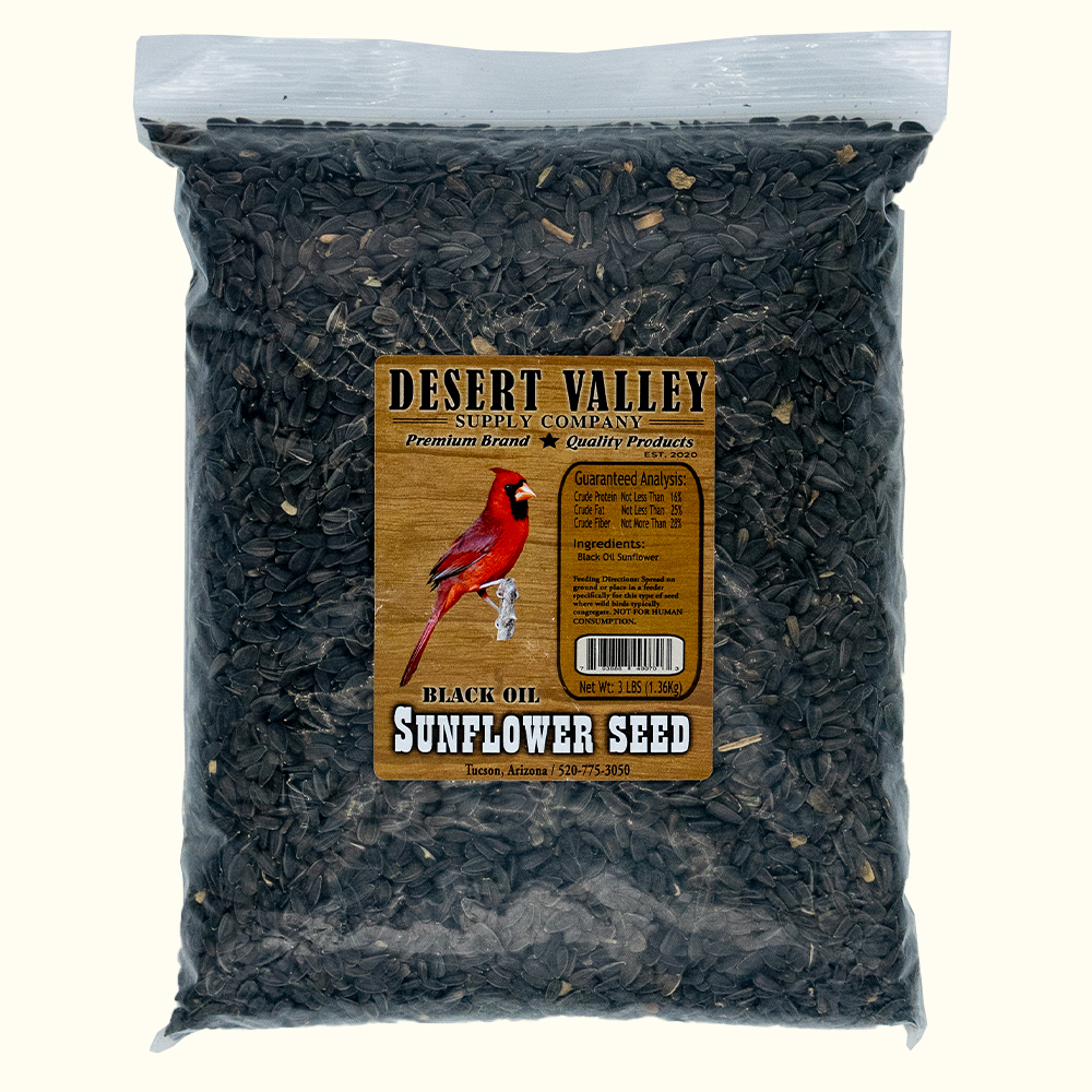 HighEnergy Black Oil Sunflower Seeds for Birds