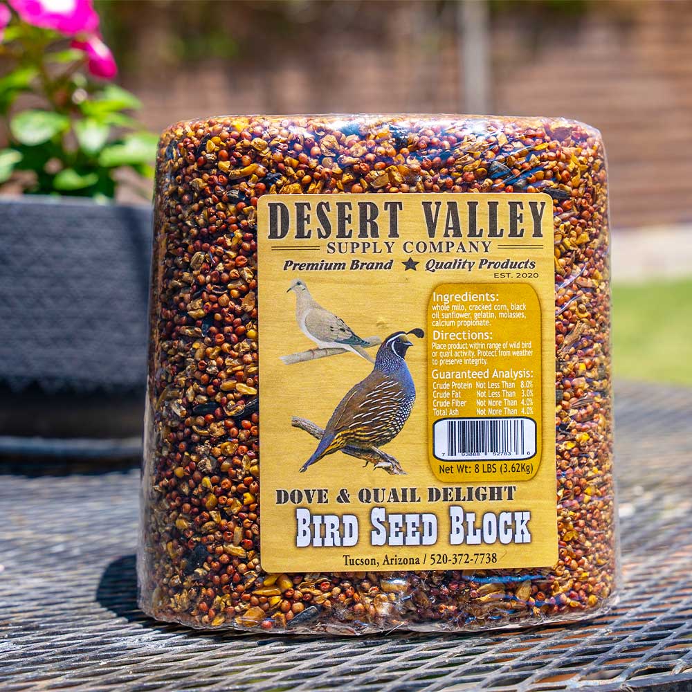 Quail Seed Block Attract Quail & Doves Bird Seed Store